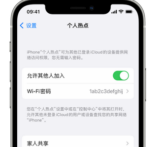 吕梁apple服务站点分享iPhone上个人热点丢失了怎么办 