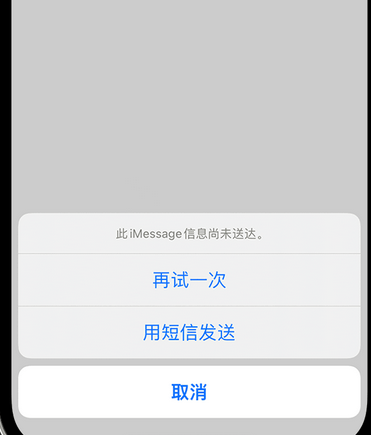 吕梁apple维修iPhone上无法正常发送iMessage信息