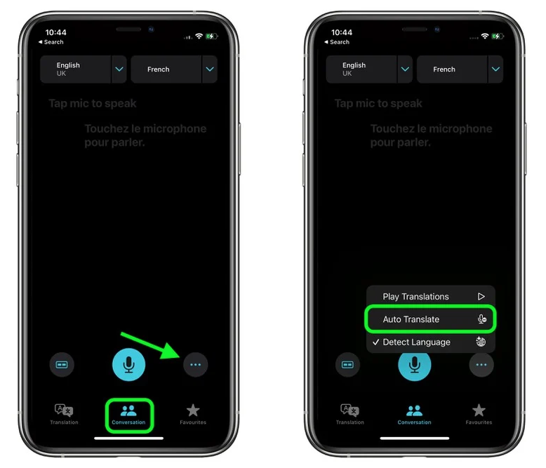吕梁苹果手机维修分享iOS 15 “翻译” App 新改进 