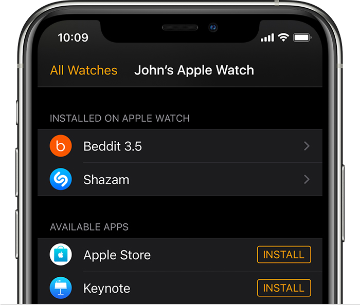 吕梁苹果手机维修分享如何在 Apple Watch 上下载应用 